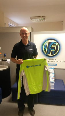 Filtermist’s first Service Engineer celebrates 25 years of service