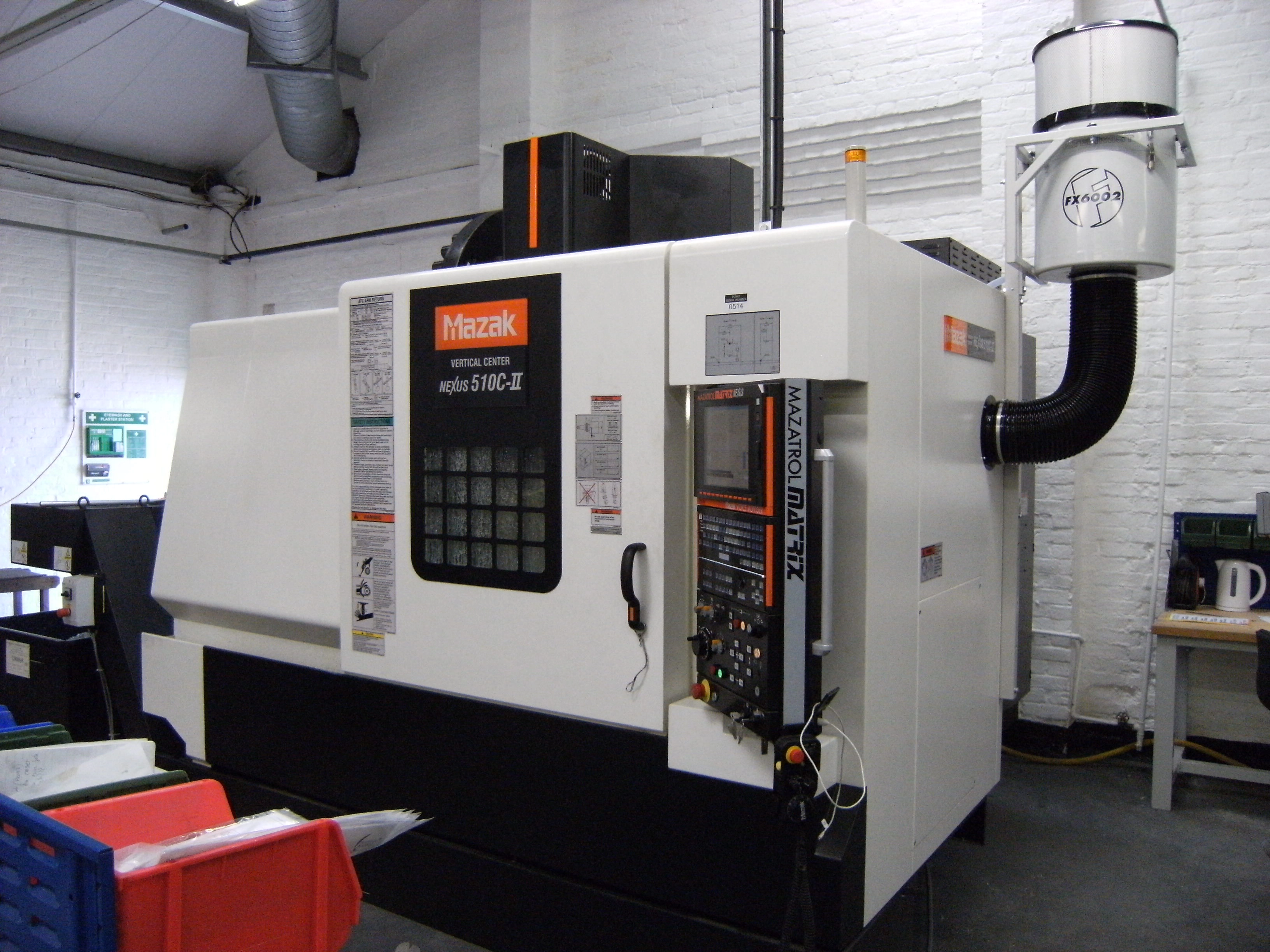 FX6002 Oil Mist Filter, Mazak Nexus 510C-II