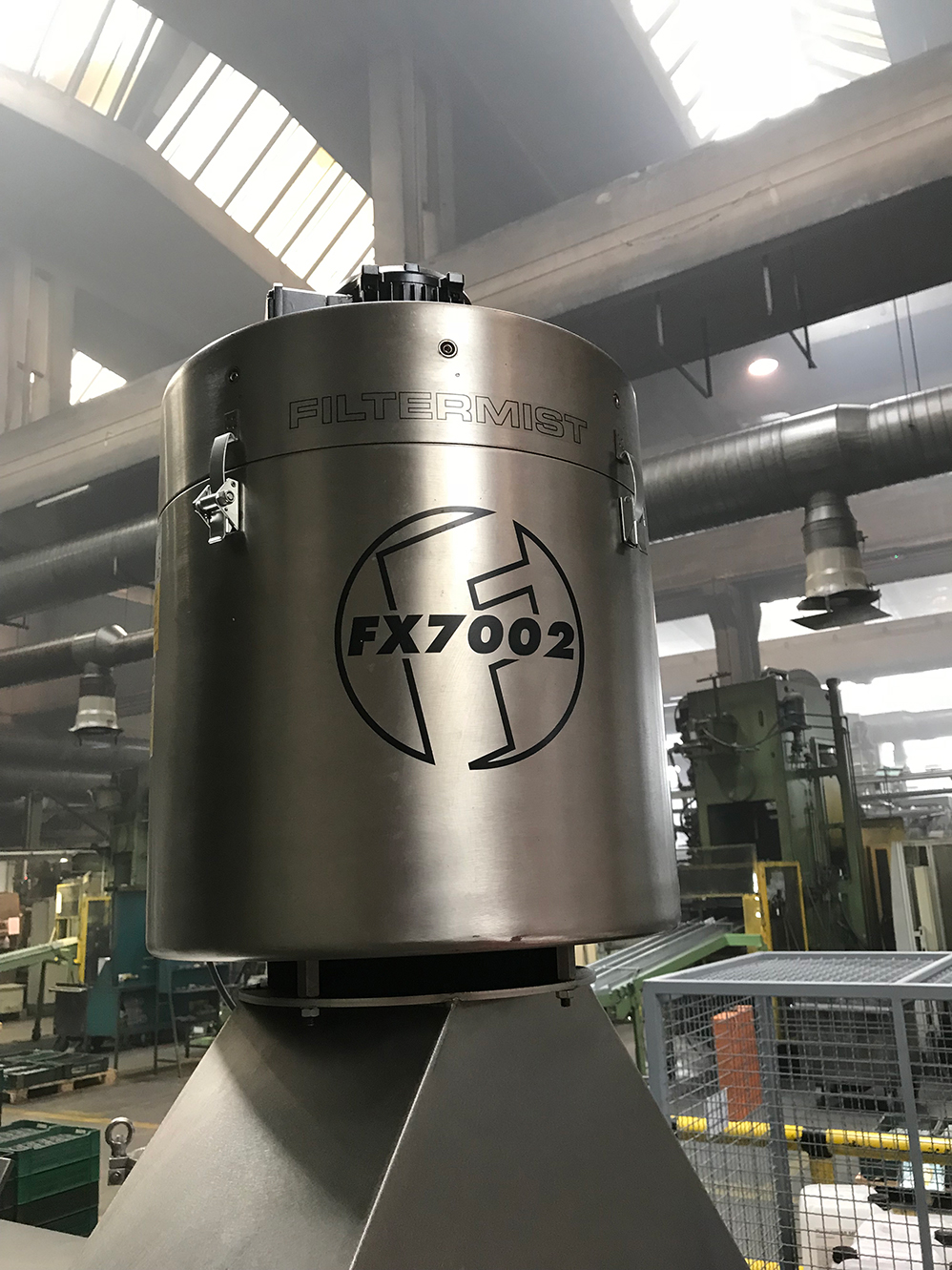 FX7002 Oil Mist Filter | On continuous parts washer