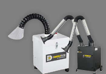 Mobile dust extraction units