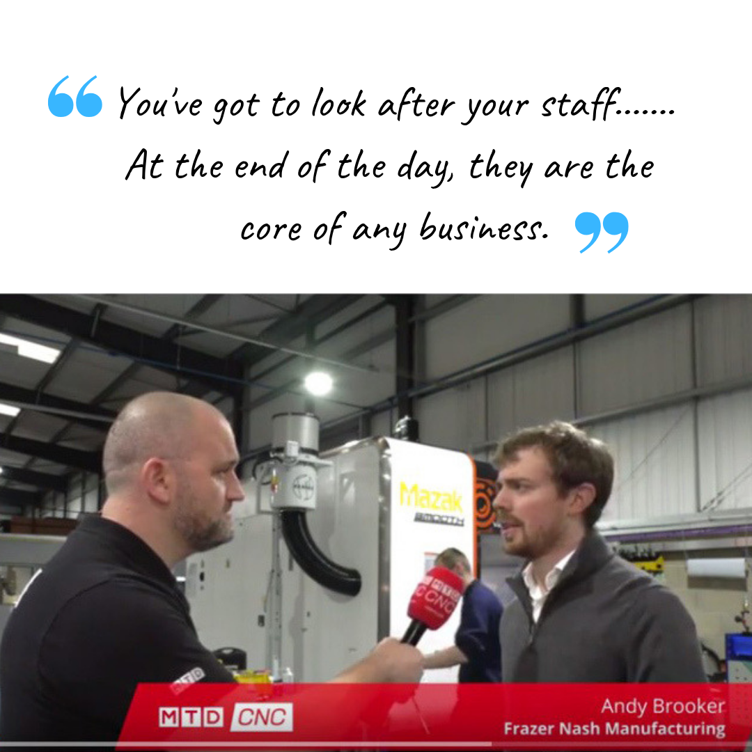 Frazer-Nash Manufacturing tells MTD CNC why it chooses Filtermist oil mist filters