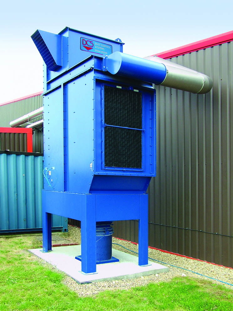 DCS Dust Extraction For Humdinger Foods