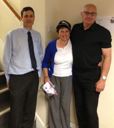 Hats off to Val for 25 years of dedication