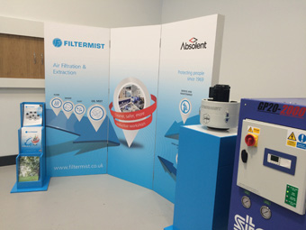 Filtermist on permanent display in Star GB’s new showroom