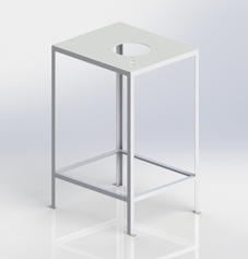 Low-level floor stand latest mounting option from Filtermist