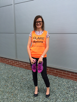 Lipscombe legs it round the lake for Myeloma UK
